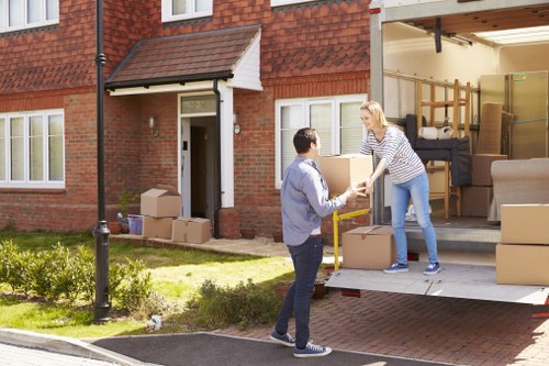 Man and van removals helping with a Camden home move