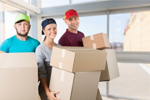 Professional Camden removals team planning a local move