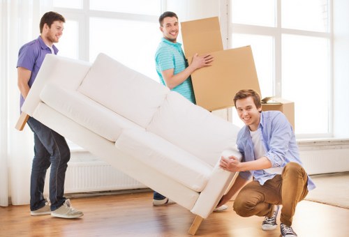 Local Camden flat move with removal team and van
