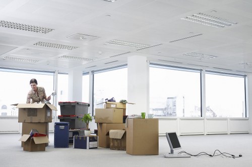 Professional packing and transport items for a Camden removals job