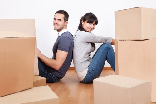 Camden suburban home access and furniture moving setup